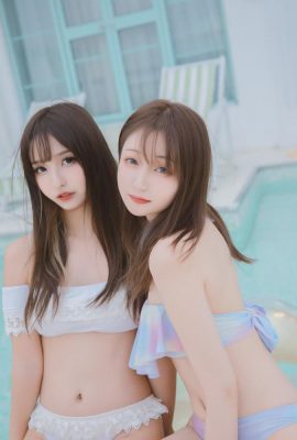 Kolam renang “Sexy Swimsuit 3” Kagakusaka Mafuyu memancarkan pesona lily (96P)