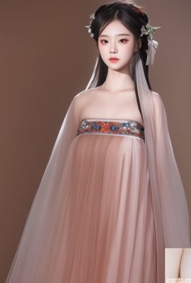 (Dijana AI) Kecantikan klasik gaya Cina