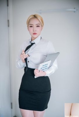 Model Korea diikat[BLUECAKE] Jinju Ikat saya dengan tali (+REDVer) (73P)