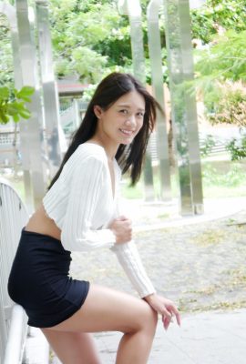 [koleksi internet]Gadis cantik berkaki Taiwan-Cynthia Ming Xixi menembak luar kecantikan berkaki panjang (1) (116P)
