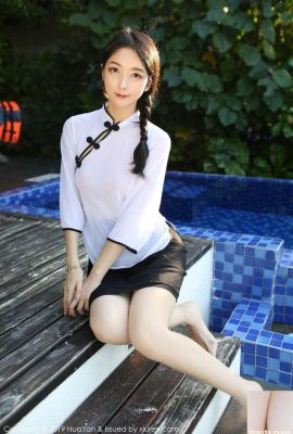 Cheongsam klasik dewi seksi Xiaoreba Angela dengan punggung yang gagah dan kaki yang cantik (41P)
