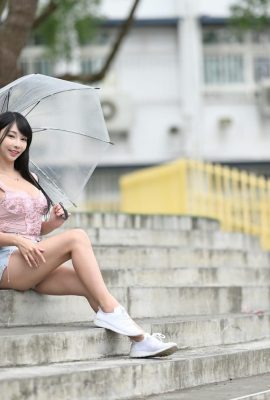 (Koleksi Internet) Gadis berkaki cantik Taiwan-Zoe Model yang sangat cantik pemotretan luar (88P)