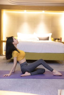 (Koleksi dalam talian) Model cantik-Xie Xiaoan XiuRen model cantik yang disesuaikan secara dalaman gambar asal yoga pembelian peribadi (102P)