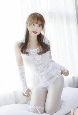 (Koleksi dalam talian) Model cantik XiuRen Zhang Siyun “Pakaian Pengantin Putih” (57P)