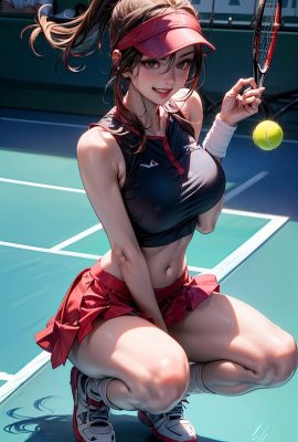★PATREON★ AI PICTORIAL – Pakaian Tenis
