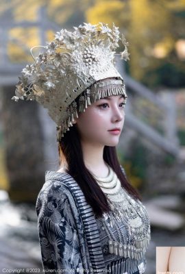 Tafsiran berani dan seksi bagi jelita yang cantik dan cantik dalam pakaian etnik minoriti – Doubanjiang (60P)