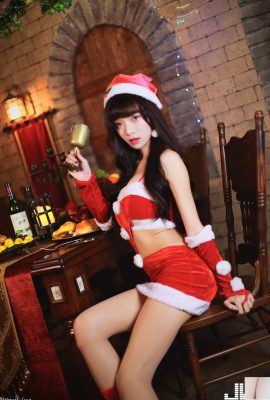 (Foto Model) 2017 Christmas Girl Kitty Christmas Tavern (17P)