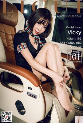 (Ligui) 20180115 Model Kecantikan Internet Vicky (102P)