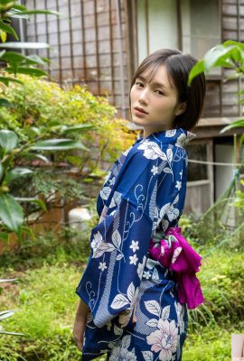 (Ryomori Yuki) “Wajah ketuhanan yang cantik” memakai kimono dan menggoda serta menawan (28P)