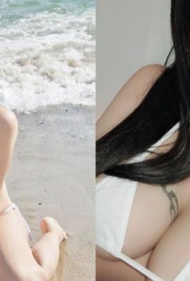 Payudara besar menjadi tinggi! Wajah kanak-kanak perempuan panas “Arnab Huang Haiyun” dan payudara besar membuatkan peminat memukul mangkuk mereka (73P)