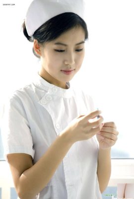 (Fotografi peribadi model Lu) Godaan jururawat Model Cina-Awakanda(50P)