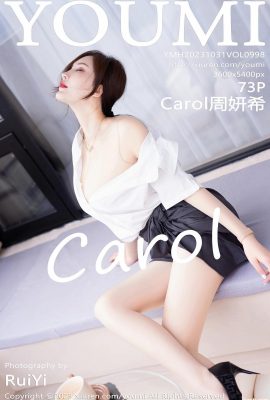 (YouMi Youmihui) 2023.10.31 Jld.998 Carol Zhou Yanxi foto versi penuh (73P)