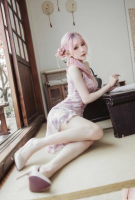 (Koleksi dalam talian) Gadis Kebajikan Fairy Moon “Pink Cheongsam” VIP Eksklusif Penuh (23P)