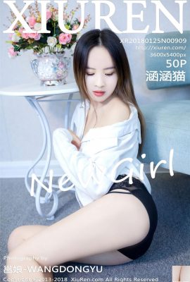 (XiuRen) 2018.01.25 No.909 Hanhan Cat (51P)