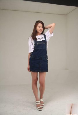 Model pelajar muda Korea yang cantik menanggalkan gambar – Yelin (48P)