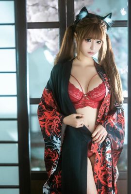 Coser@ foolishmomo (chunmomo) – kimono terikat (55P)