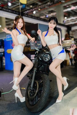 (Koleksi dalam talian) Gadis Pameran Pertunjukan Motosikal Tugas Berat Taipei 2024 (114P)