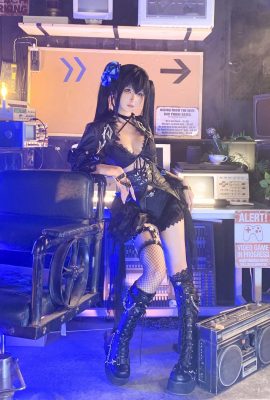 (Koleksi dalam talian) Gadis kebajikan Momo “Black Rock Shooter” eksklusif VIP (40P)