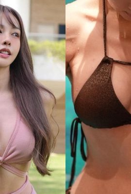 Dewi piano Malaysia Li Yuanling menyiarkan foto bikini seksi dan berkongsi petuanya untuk penggambaran filem “Through Fire” (11P)