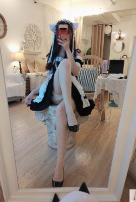 (Koleksi dalam talian) Gadis kebajikan Xueqi SAMA “Mirror Maid” eksklusif VIP (31P)