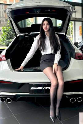 gadis menjual kereta