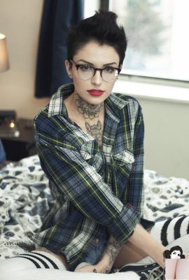 (Suicide Girls) 19 Mac 2015 – Leighraven Talk Nerdy to Me (50P)