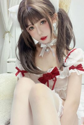 (Koleksi dalam talian) Gadis Kebajikan Bulan Peri “White Cat Girl” eksklusif VIP (53P)