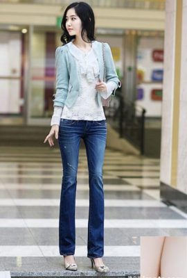 Gadis seluar jeans yang teruja-Jin Yaran (51P)