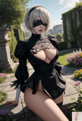 2B (Yoroha No.2 Jenis B, NieR: Automata)