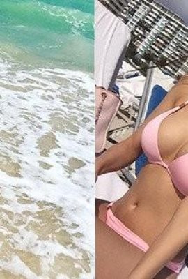 Pemandangan yang paling indah di Miami Beach! Gambar bikini panas gadis panas Carina Lee menjadi viral di kalangan netizen: Gadis cantik Taiwan NO.1 (20P)