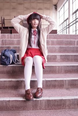 (Mafuuu) Lolita Shenli Board True Winter Classroom Red Water K Sir Sir Simpan Socks (112p)