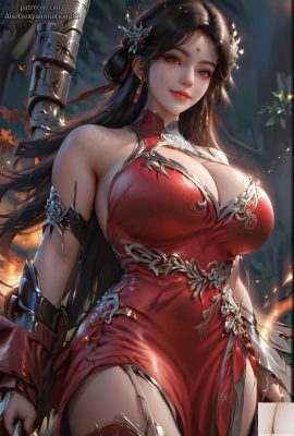 (Patreon) (AIASAG) Puteri Api (Al dihasilkan)