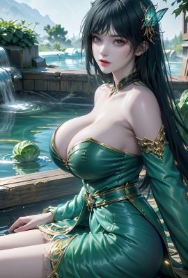 (Al yang dihasilkan) melawan memecahkan langit mu qingluan 7