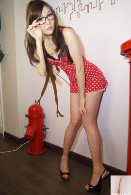 (Foto model) Kaki dalaman seksi Xiaoyumei (40p)