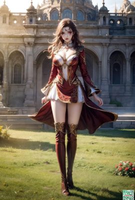 (AI dihasilkan) Tang Tang Menma Xiaotao yang tidak berkesudahan menjadi hitam 1