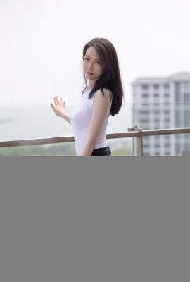 Temperament Goddess Meng Xinyue Underwear berwarna-warni anggun dan menawan (86p)