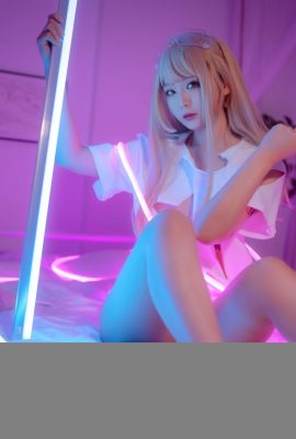 Gadis comel qingshui-t-shirt rosak (29p)