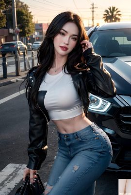 Gadis yang membaiki kereta