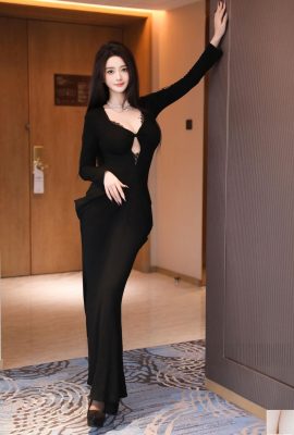 Candy Tangtang – Cetakan Leopard Sutera Hitam (Versi Dew Point In -Purchase) (81p)