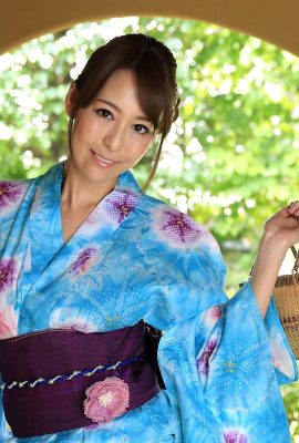 Wajah yukata yang cantik diputarbelitkan oleh penyisipan dubur Asagiri mitsuru (23p)