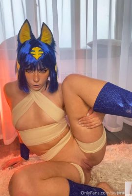 (Sweetie Fox) Set Cosplay Ankha (39p)