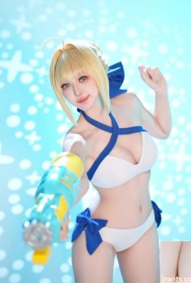 Dewi Coser “Xuanzi” menawan dan manis dan manis, dan dia menunjukkan “buah dada besar” super seksi (10p)
