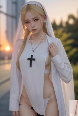 Biarawati pada waktu senja