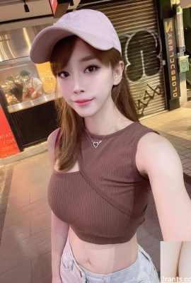 Model Foto “Zhuzhuqi” mempunyai badan yang panas dan berani memamerkan (13p)