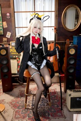 (Koleksi Dalam Talian) Gadis Kebajikan Jiuqi Meow “Smiling Professor Bunny Girl” VIP Eksklusif (39p)