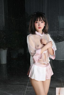 (Koleksi Dalam Talian) Xiaobudi-Model Xingse Potongan Foto Persendirian Skala Penuh Pakaian Perspektif Retro Seksi-1 (106p)
