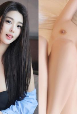 Gadis yang meningkatkan bibir seksi yang berwarna-warni dengan bentuk payudara mewah telah dibuang jiwanya (11p)