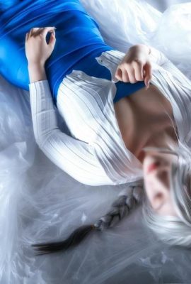 (Koleksi Dalam Talian) Hokunaimeko cosplay Shenhe – Genshin Impact (64p