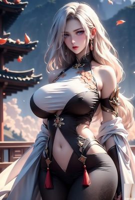 Shenhe (kesan shinzuru-genshin)