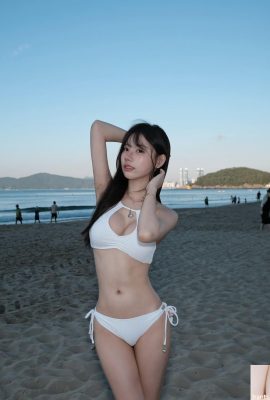 Senyuman manis “Yixuan” sangat menawan, badan putih lembutnya adalah pesta untuk mata (10p)